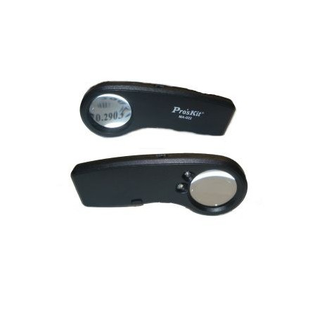 LENTE INGRANDIMENTO 7,5X (26D) CON 1 LED 1 UV MA022 PROSKIT