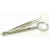 PINZETTA CURVA CON LENTE 3X- 1PK-TZ017 PROSKIT