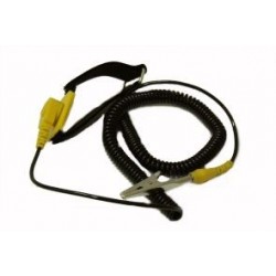 BRACCIALE ANTISTATICO CAVO NERO SPIRALATO 3MT 608-611B PROSKIT