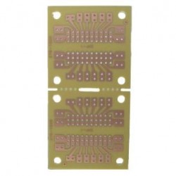 PIASTRA FORATA DI PROTOTIPAZIONE 91x45MM