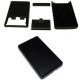 CONTENITORE ABS 112x66x21mm NERO