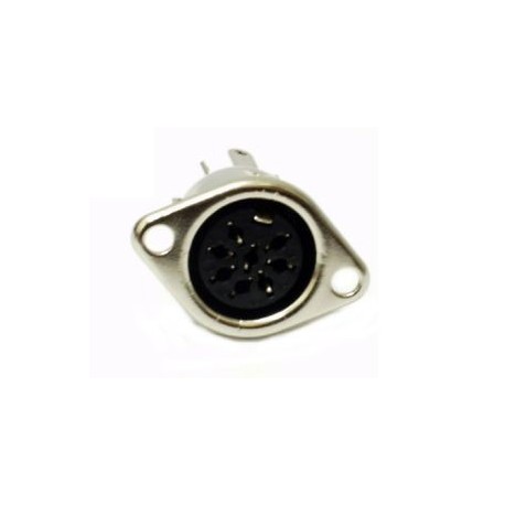 PRESA PANNELLO 8 POLI DIN 45326 RAVVICINATI