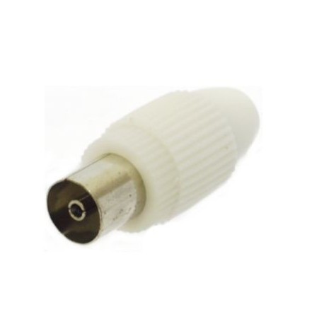 PRESA VOLANTE TV A VITE BIANCA