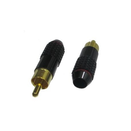 SPINA RCA ANODIZZATA ANELLO ROSSO