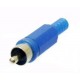SPINA RCA IN PVC BLU