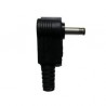 SPINA ALIMENTAZIONE DC Ø 3,4MM/1,4MM 90° PVC PROFES.