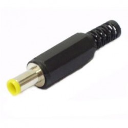 SPINA ALIMENTAZIONE DC Ø 5,5MM/3,3MM/1MM PVC PROFES.