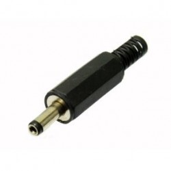 SPINA ALIMENTAZIONE DC Ø 4MM ESTERNO, 1,7MM INTERNO IN PVC