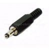 SPINA ALIMENTAZIONE DC Ø 5,5MM INTERNO 1,7MM IN PVC
