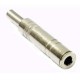PRESA JACK MONO Ø 6,3MM NICHELATA