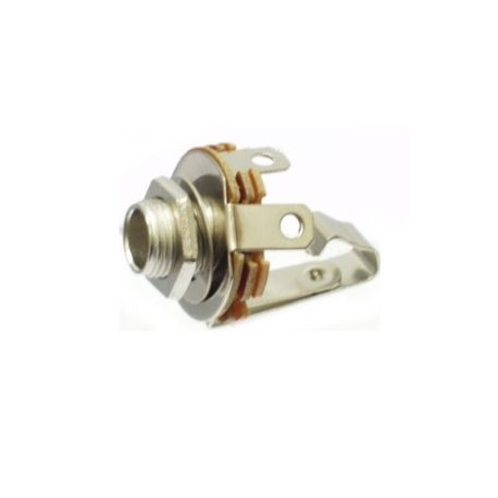 PRESA JACK MONO Ø 6,3MM PANNELLO CON INTERRUTTORE