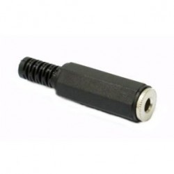 PRESA JACK STEREO Ø 2,5MM PVC 4 POLI qualità superiore JAPAN