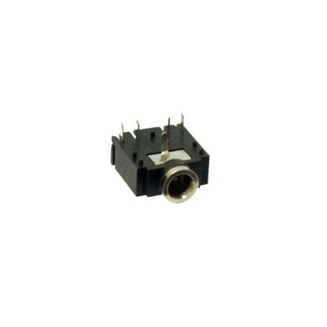 PRESA JACK STEREO Ø 3,5MM THT DOPPIO INTERRUTTORE