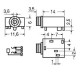 PRESA JACK STEREO Ø 3,5MM THT DOPPIO INTERRUTTORE