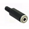 PRESA JACK STEREO Ø 3,5MM PVC 4 POLI qualità superiore JAPAN