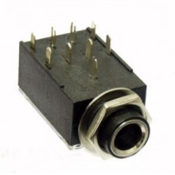 PRESA JACK STEREO Ø 6,3MM PANNELLO THT