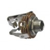 PRESA JACK STEREO Ø 6,3MM PANNELLO CON INTERRUTTORE