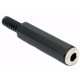 PRESA JACK STEREO Ø 6,3MM PVC qualità superiore JAPAN