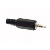 SPINA JACK STEREO Ø 2,5MM PVC 4POLI qualità superiore JAPAN