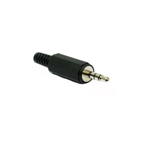 SPINA JACK STEREO Ø 3,5MM 4 POLI PVC qualità superiore JAPAN