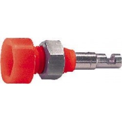 MICRO BOCCOLA ISOLATA ROSSA DIAM. 2 MM