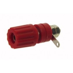 MORSETTO SERRAFILO 15A ROSSO DIAM. 4MM