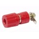MORSETTO SERRAFILO 30A ROSSO DIAM. 4MM