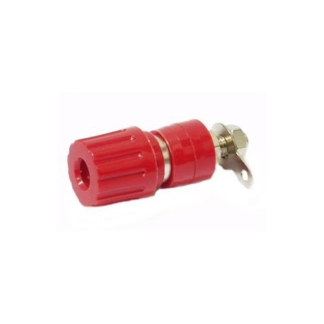 MORSETTO SERRAFILO 30A ROSSO DIAM. 4MM