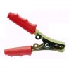 PINZA COCCODRILLO 80A ROSSA PER BATTERIA