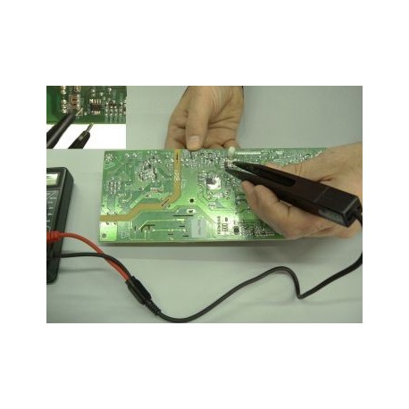 PUNTALI TESTER A PINZETTA PER COMPONENTI SMD