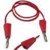 CAVO C/SPINA BANANA M/M/F 4MM-1MT ROSSO