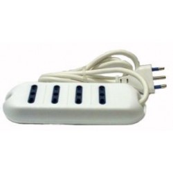 PRESA MULTIPLA 4 PRESE BIPASSO 1,5 MT