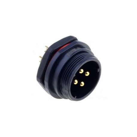 SPINA SP21 MASCHIO PANNELLO 4 POLI IP68 FILETTATURA ESTERNA