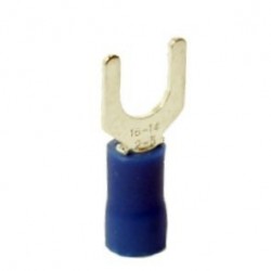 CAPICORDA A FORCELLA FORO D5,3MM BLU