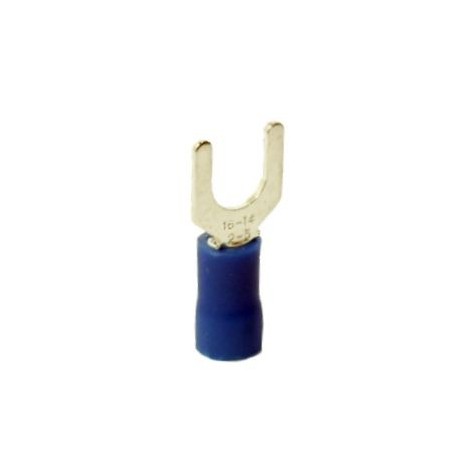 CAPICORDA A FORCELLA FORO D5,3MM BLU