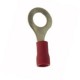 CAPICORDA OCCHIELLO FORO VITE D6,5MM ROSSO