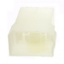 BLOCCHETTO 4 POLI PER FASTON MASCHIO passo 6,35mm