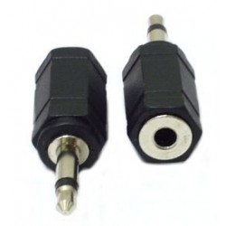 ADATTATORE SPINA 3,5 MONO A PRESA 3,5 STEREO