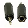ADATTATORE SPINA 3,5 MONO A PRESA 6,3 MONO