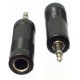 ADATTATORE SPINA 3,5 STEREO A PRESA 6,3 STEREO