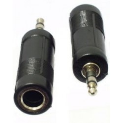 ADATTATORE SPINA 3,5 STEREO A PRESA 6,3 STEREO