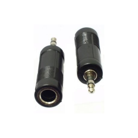 ADATTATORE SPINA 3,5 STEREO A PRESA 6,3 STEREO
