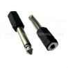 ADATTATORE SPINA 6,3 MONO A PRESA 3,5 STEREO