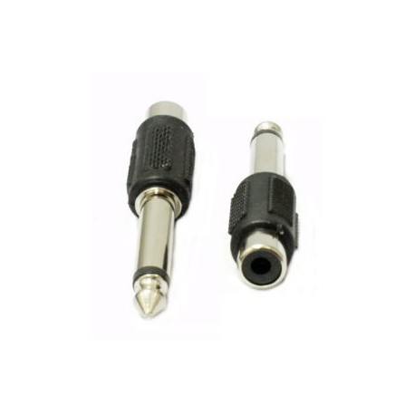 ADATTATORE SPINA 6,3 MONO A PRESA RCA