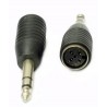 ADATTATORE SPINA 6,3 STEREO A PRESA 5 POLI DIN