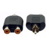 ADATTATORE SPINA RCA A 2 PRESE RCA
