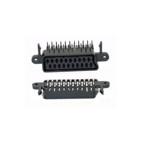 PRESA SCART 21P FEMMINA PANNELLO - C.S. 90°