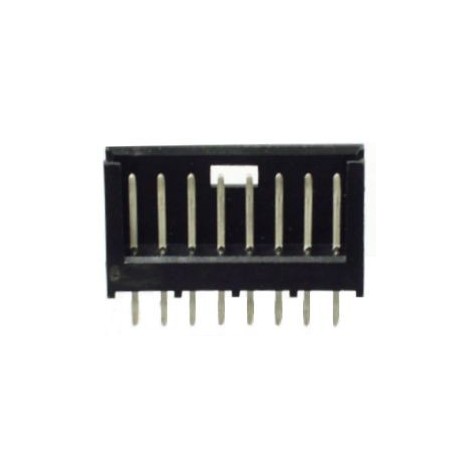 CONNETTORE MASCHIO FILA SING. C.S. 8POLI P2,54MM