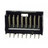 CONNETTORE MASCHIO DOPPIA FILA C.S. 8X2POLI P2,54MM