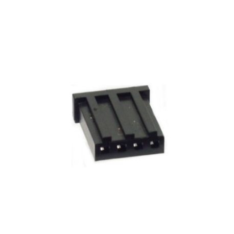 CONNETTORE FEMMINA 1 FILA 4P PASSO 2,54